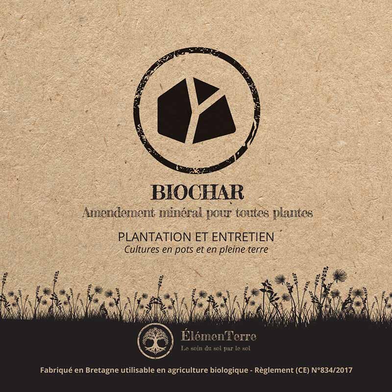 Clean up & improve soil - Biochar 3 000 g