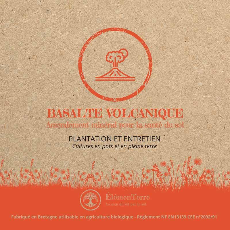 Clean up & improve soil - Volcanic basalt