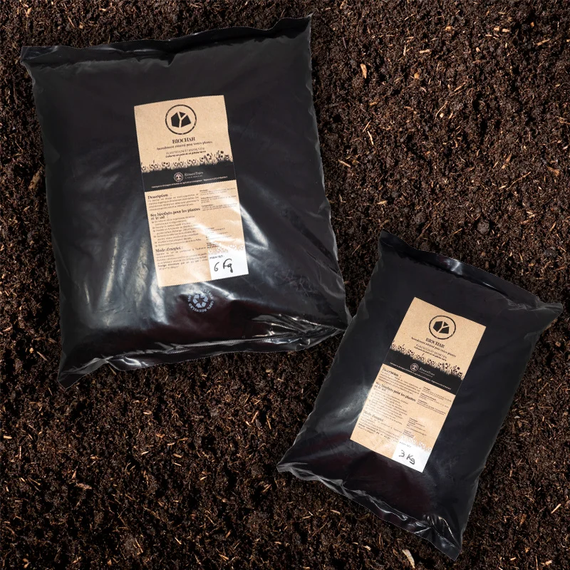 Clean up & improve soil - Biochar 3 000 g