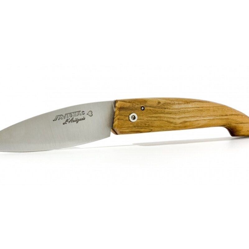 Knives - Couteau l'Ariégeois - Savignac Ariegeois knife with ash wood handle - Savignac