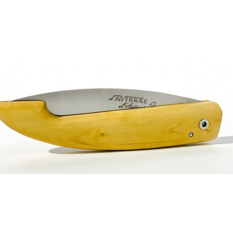 Knives - Couteau l'Ariégeois - Savignac Ariegeois knife with boxwood handle - Savignac