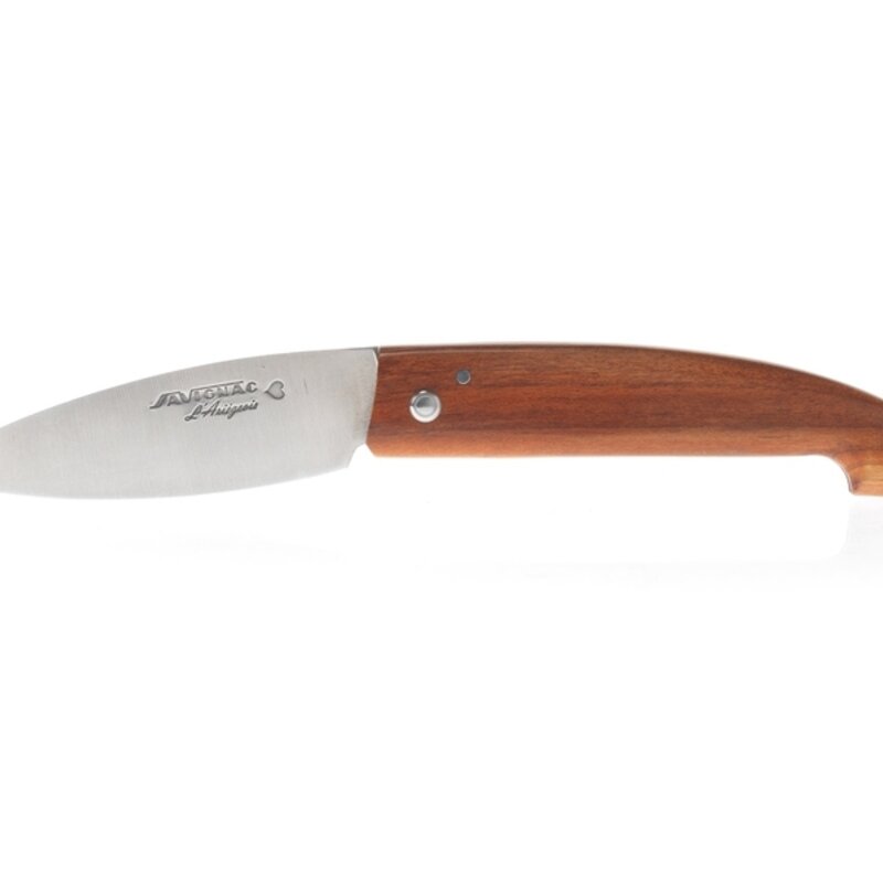 Knives - Couteau l'Ariégeois - Savignac Ariegeois knife with plum wood handle - Savignac