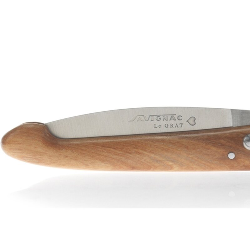 Knives - Couteau le Grat - Savignac Le Grat knife with ash wood handle - Savignac