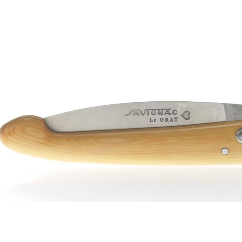 Knives - Couteau le Grat - Savignac Le Grat knife with boxwood handle - Savignac