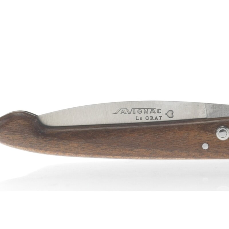 Knives - Couteau le Grat - Savignac Le Grat knife - walnut handle - stainless steel blade