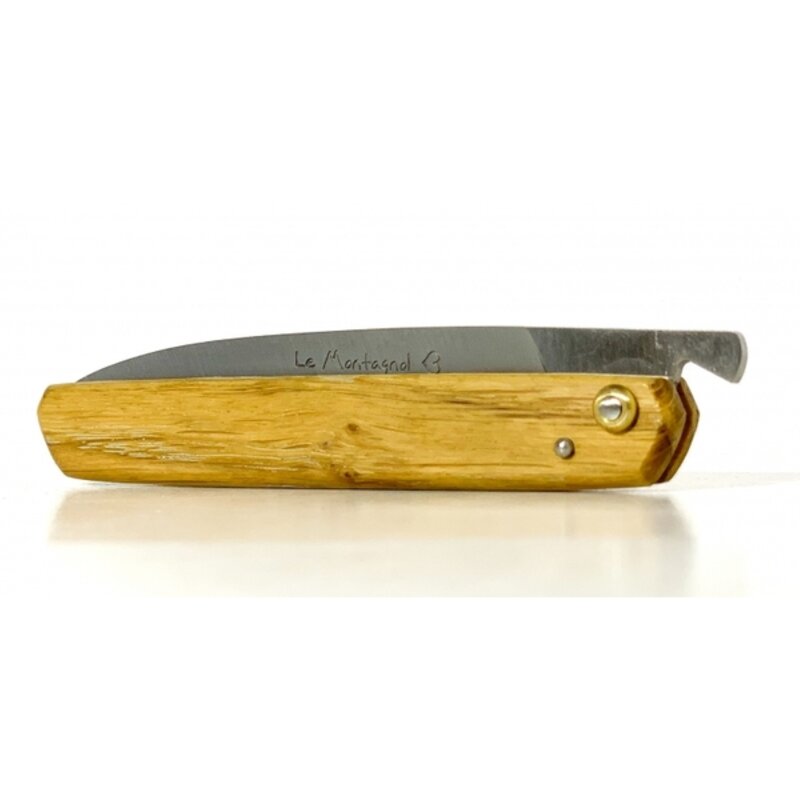 Knives - Le Montagnol knife - Savignac Le Montagnol knife with oak handle - Savignac