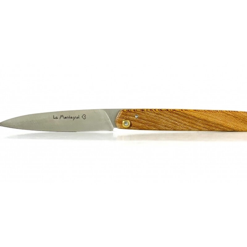 Knives - Le Montagnol knife - Savignac Le Montagnol knife with plane wood handle - Savignac