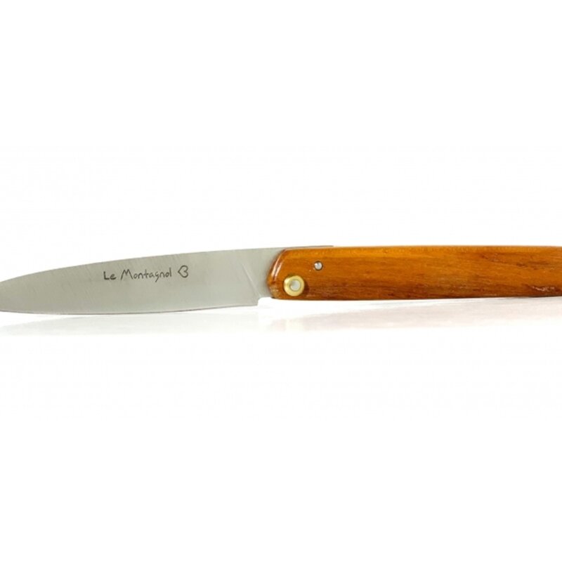 Knives - Le Montagnol knife - Savignac Le Montagnol knife with plum wood handle - Savignac