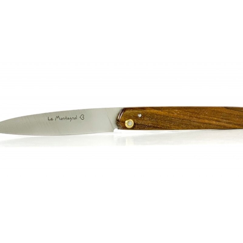 Knives - Le Montagnol knife - Savignac Le Montagnol knife - walnut handle - stainless steel blade
