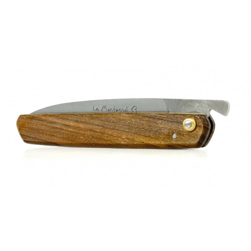 Knives - Le Montagnol knife - Savignac Le Montagnol knife - walnut handle - stainless steel blade