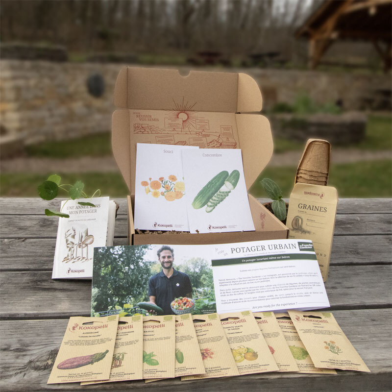 Fertile Assortments - Box de graines - Potager urbain/ Box Grow Your own Food on your balcony