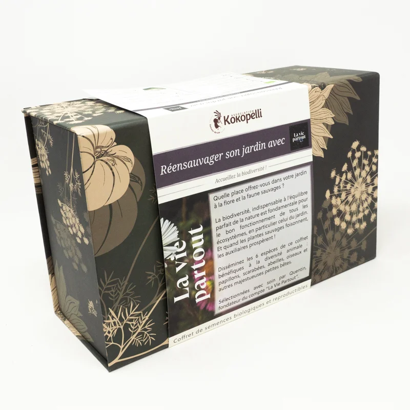 Seeds boxes - Seed box - A garden rewilded with La Vie Partout