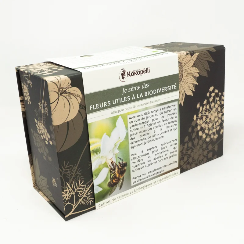 Seeds boxes - Seed box - Flowers for biodiversity