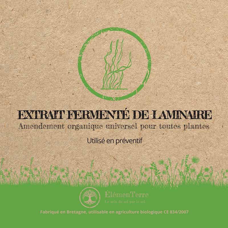 Disease and pest control - Fermented Extract of Laminaria 3 L