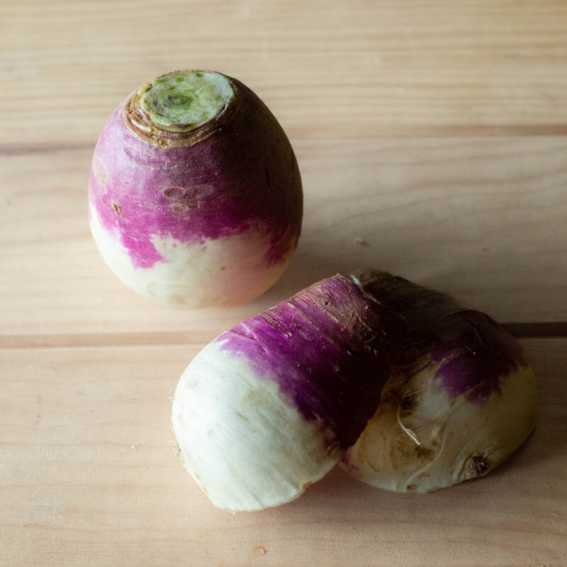 Turnips - Purple Top White Globe