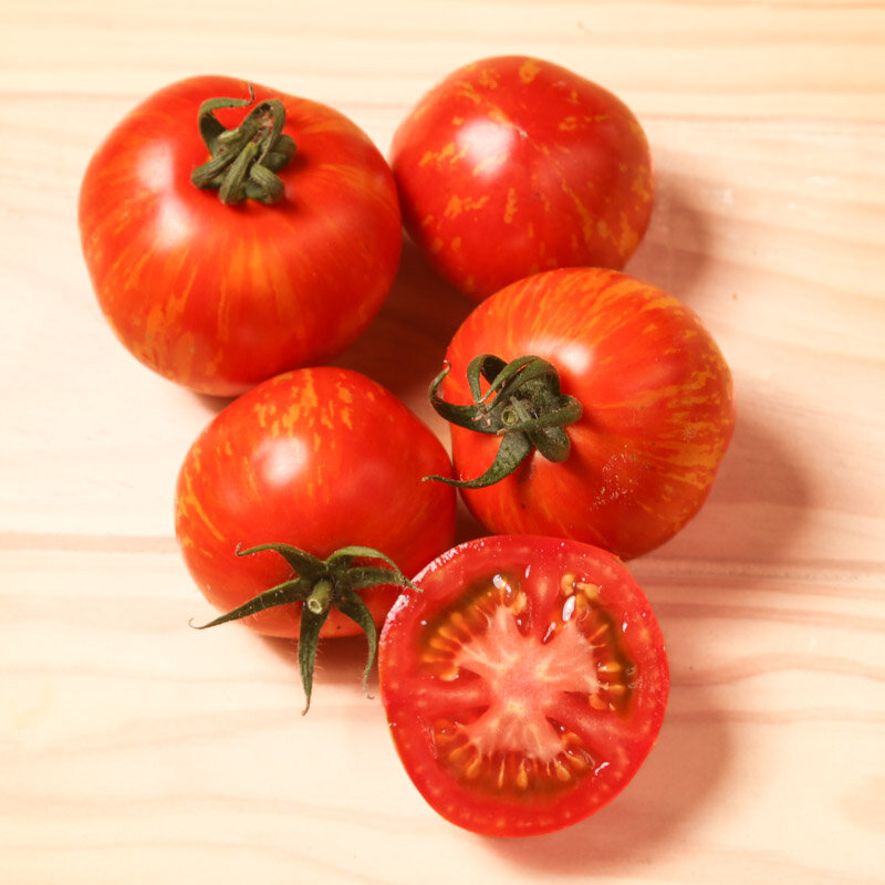 Tomatoes - Red Zebra