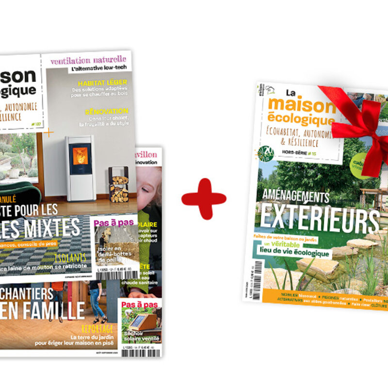 Magazine subscriptions - Subscription to La Maison écologique magazine Subscriptions La Maison écologique paper version 1 year (6 issues + 1 HS)