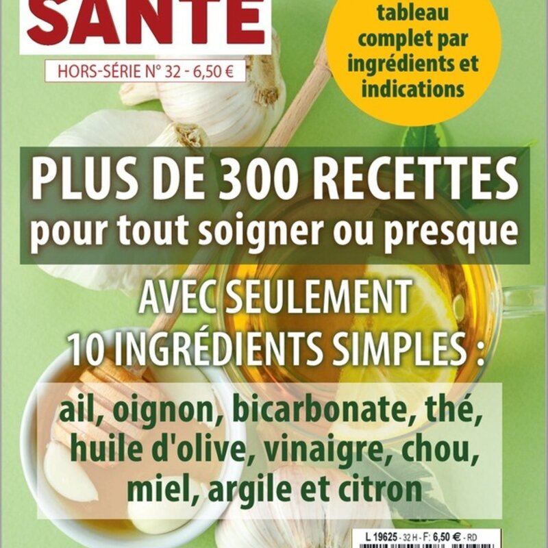 Magazine subscriptions - Rebelle Santé Magazine subscription 1-year paper subscriptions to Rebelle Santé magazine (10 issues + 1 HS)