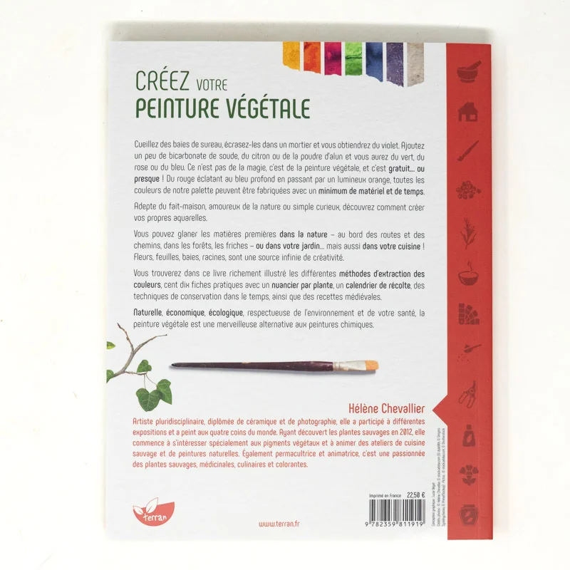 Home-made - Create your own plant-based paint - Watercolours with 110 plants and recycled materials