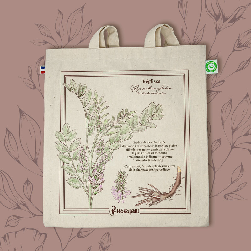 Bags - Tote-bag Licorice medicinal plant