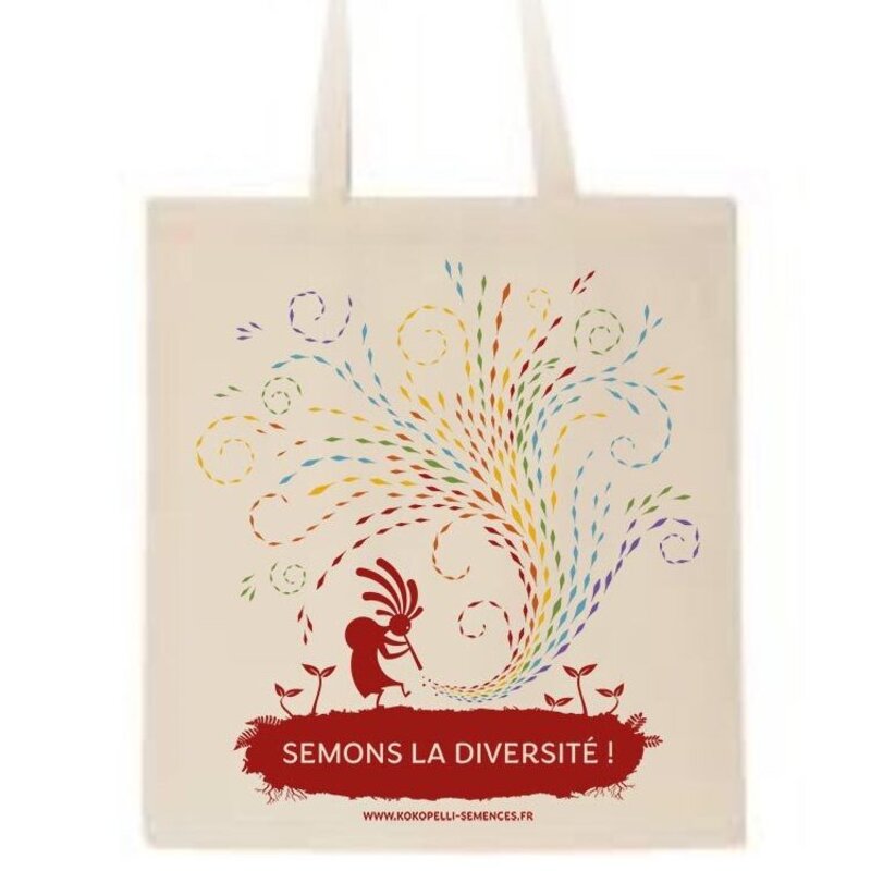 Bags - Rainbow organic cotton bag