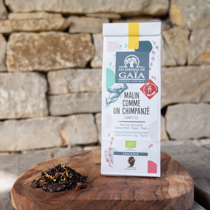 Militant Teas - Smart as a chimpanzee - Black tea bag 100 g