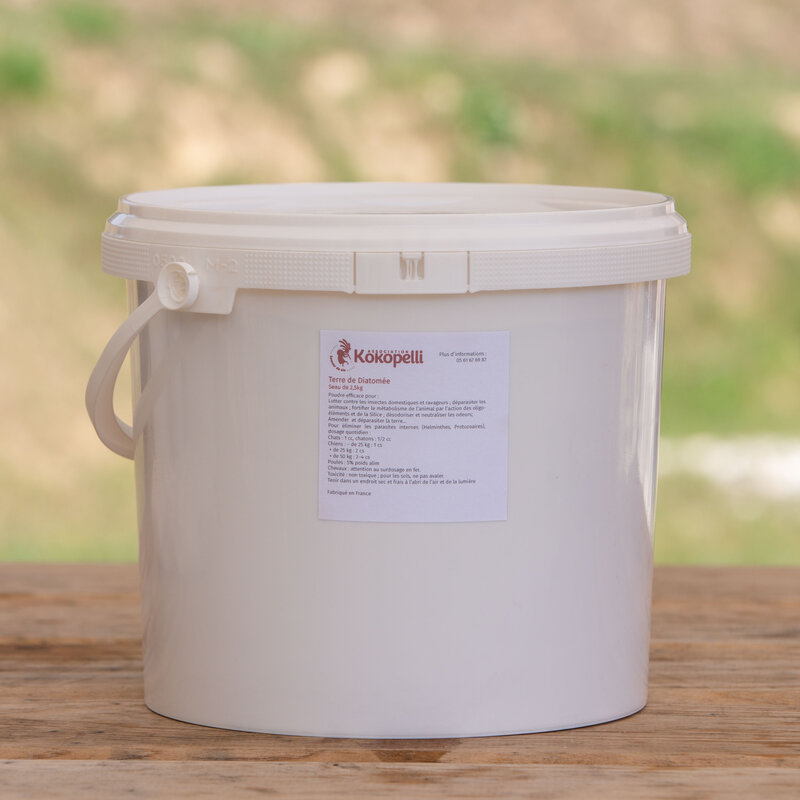 Disease and pest control - Raw diatomaceous earth powder 2 500 g