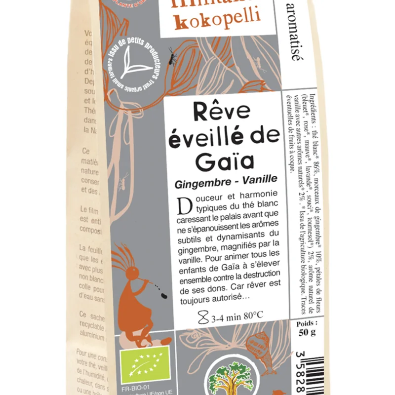 Militant Teas - Rêve éveillé de Gaïa - White tea bag