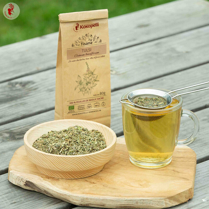 Herbal teas - Basil/Tulsi AB - Leaves for herbal teas 1 sachet