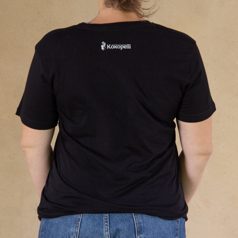Adult T-Shirts - Monochrome Sage black mixed T-shirt black, size M