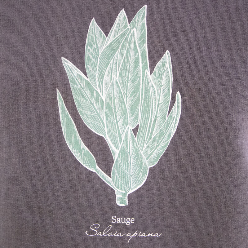 Adult sweatshirts - Grey mixed sweatshirt Monochrome Sage grey, size L