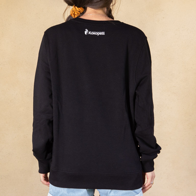 Adult sweatshirts - Black mixed sweatshirt Monochrome Pavot black, size M