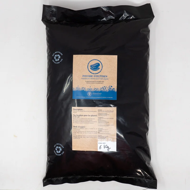 Stimulate plants' natural defenses - Oyster powder 6 kg