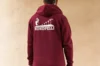 Adult sweatshirts - Mixed zip sweatshirt Burgundy Mixed zip sweatshirt Burgundy XS