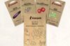 Fertile Assortments - My February seedlings - 4 packets of organic seeds to sow