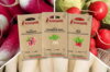 Fertile Assortments - Radishes in various shapes - 3 organic seed packets for sowing