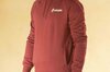 Adult sweatshirts - Mixed sweatshirt, burgundy size S