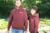 Adult sweatshirts - Mixed sweatshirt, burgundy size XL