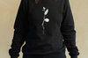 Adult sweatshirts - Clothing Black mixed sweatshirt A fundamental right black, size XXL