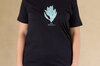 Adult T-Shirts - Monochrome Sage black mixed T-shirt black, size XL