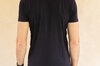 Adult T-Shirts - Monochrome Dahlia black mixed T-shirt black, size L