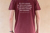 Adult T-Shirts - Mixed stone wash burgundy Kokopelli T-shirt stone wash burgundy, size L