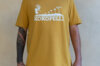 Adult T-Shirts - Evolution Ochre Mixed T-Shirt Mixed Evolution T-Shirt Ochre L