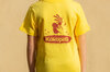 Children's clothing - Yellow children's T-shirt yellow, size 9 - 10 years