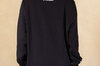 Adult sweatshirts - Black mixed sweatshirt Monochrome Pavot black, size XXL