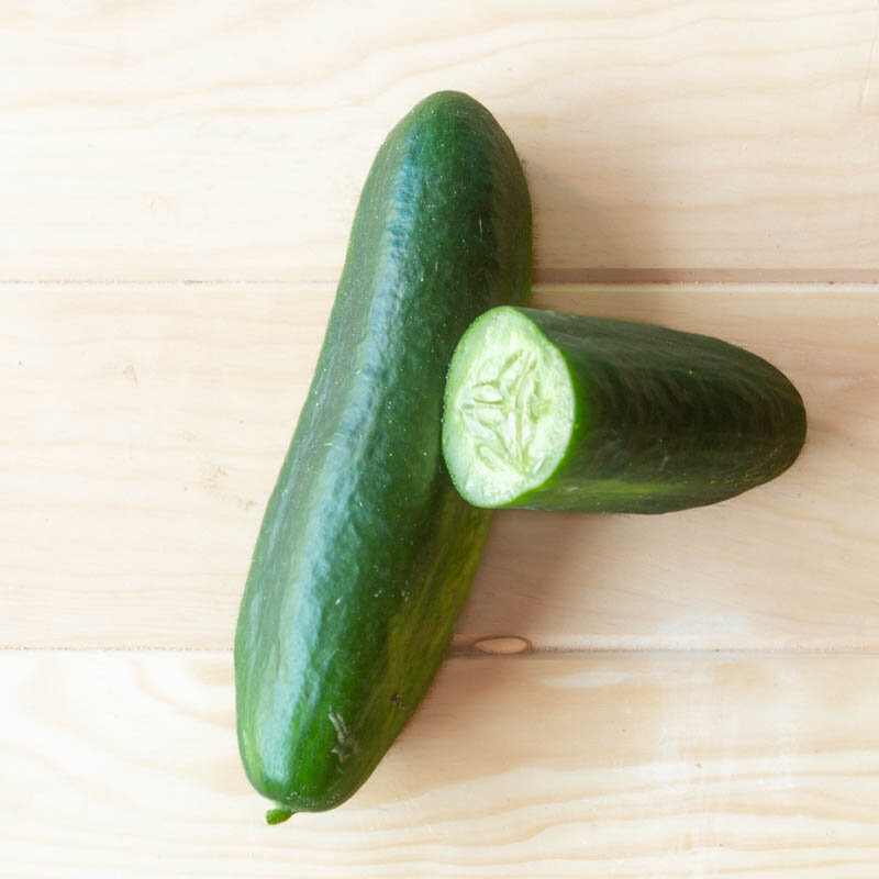 Heirloom Tendergreen Burpless Cucumbers Organic Seeds