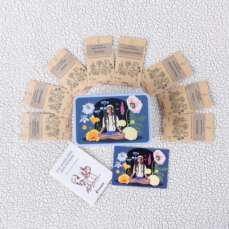 Seeds boxes - Arc en ciel - Medicinal plants