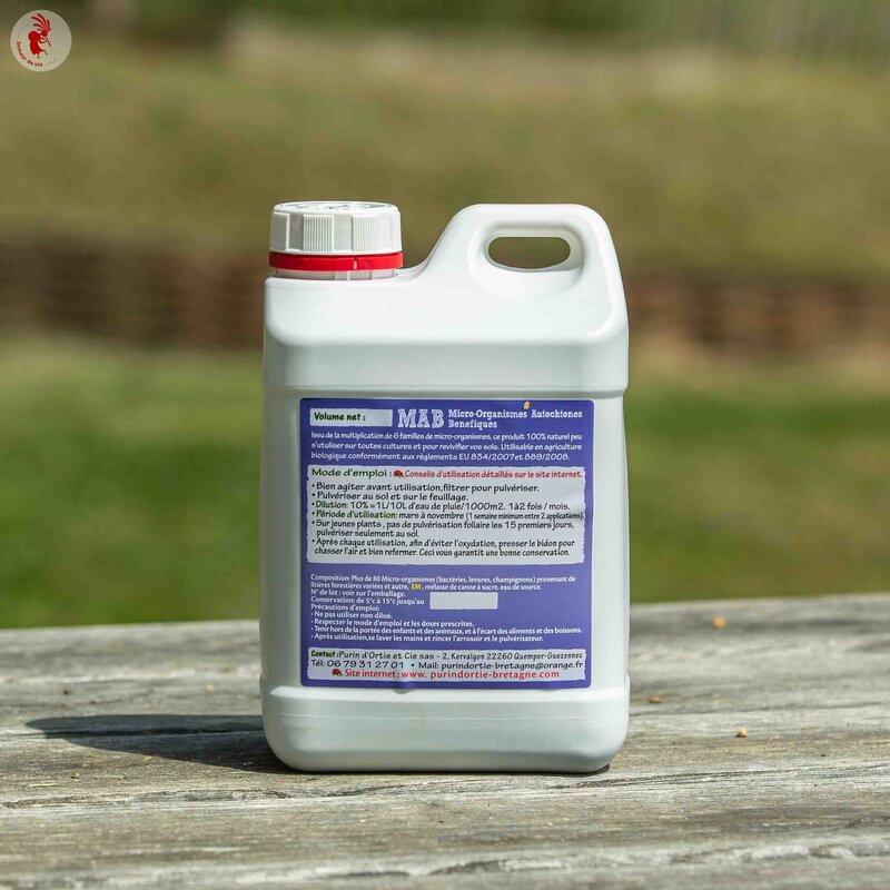 Clean up & improve soil - Beneficial Aboriginal Micro-Organizations 2,3 L