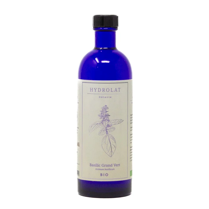 Body care - Organic Basil Hydrolat "Grand Vert" 200 ml