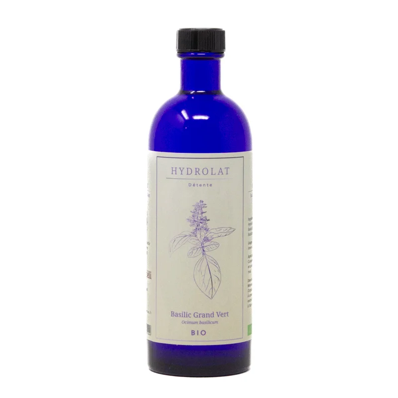 Body care - Organic Basil Hydrolat "Grand Vert" 200 ml